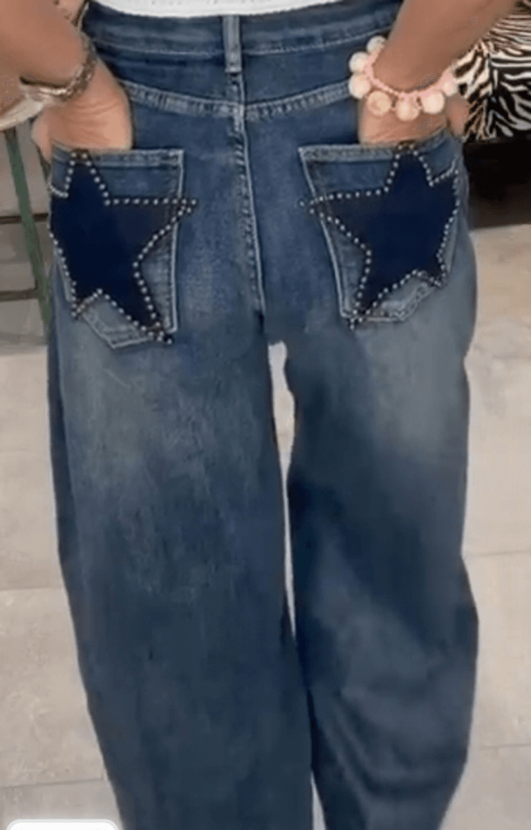 STAR BARRELL JEANS