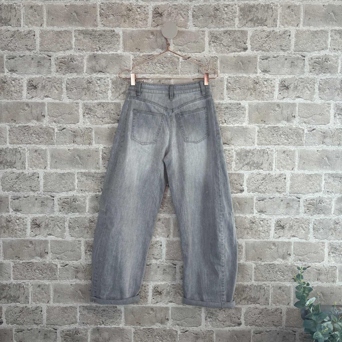 MOWITA JEANS GRÅ
