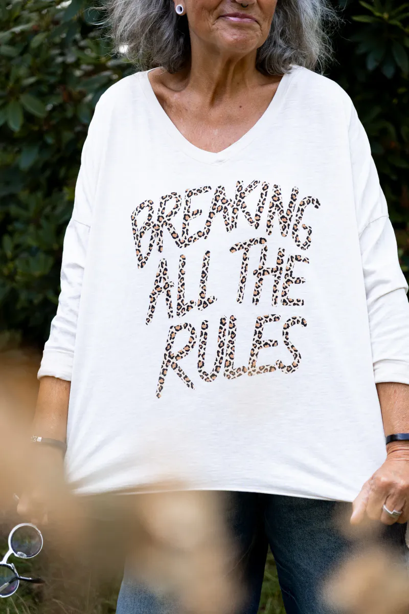 BREAKING THE RULES T-SHIRT